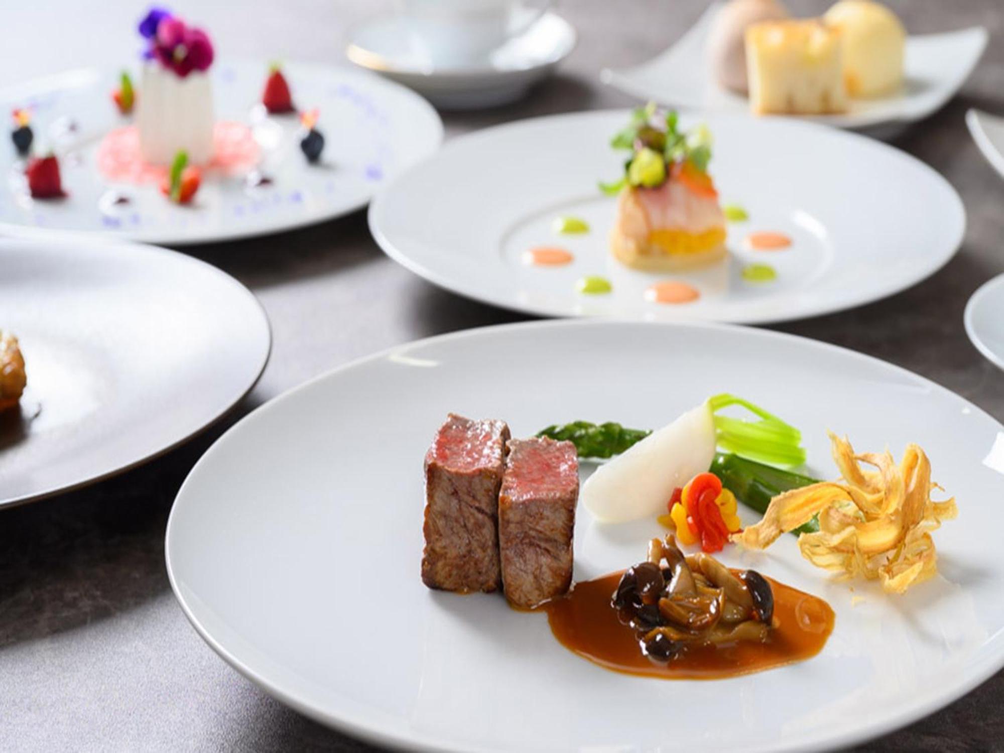 Shin Furano Prince Hotel 외부 사진 A sample of French cuisine