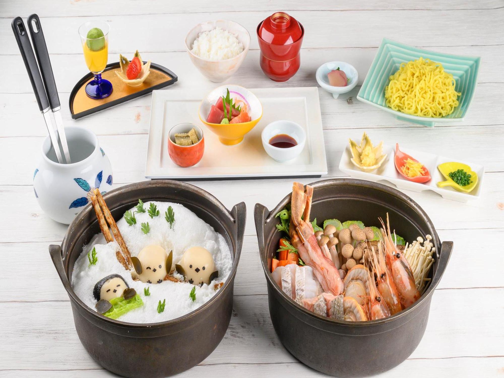 Shin Furano Prince Hotel 외부 사진 A hot pot