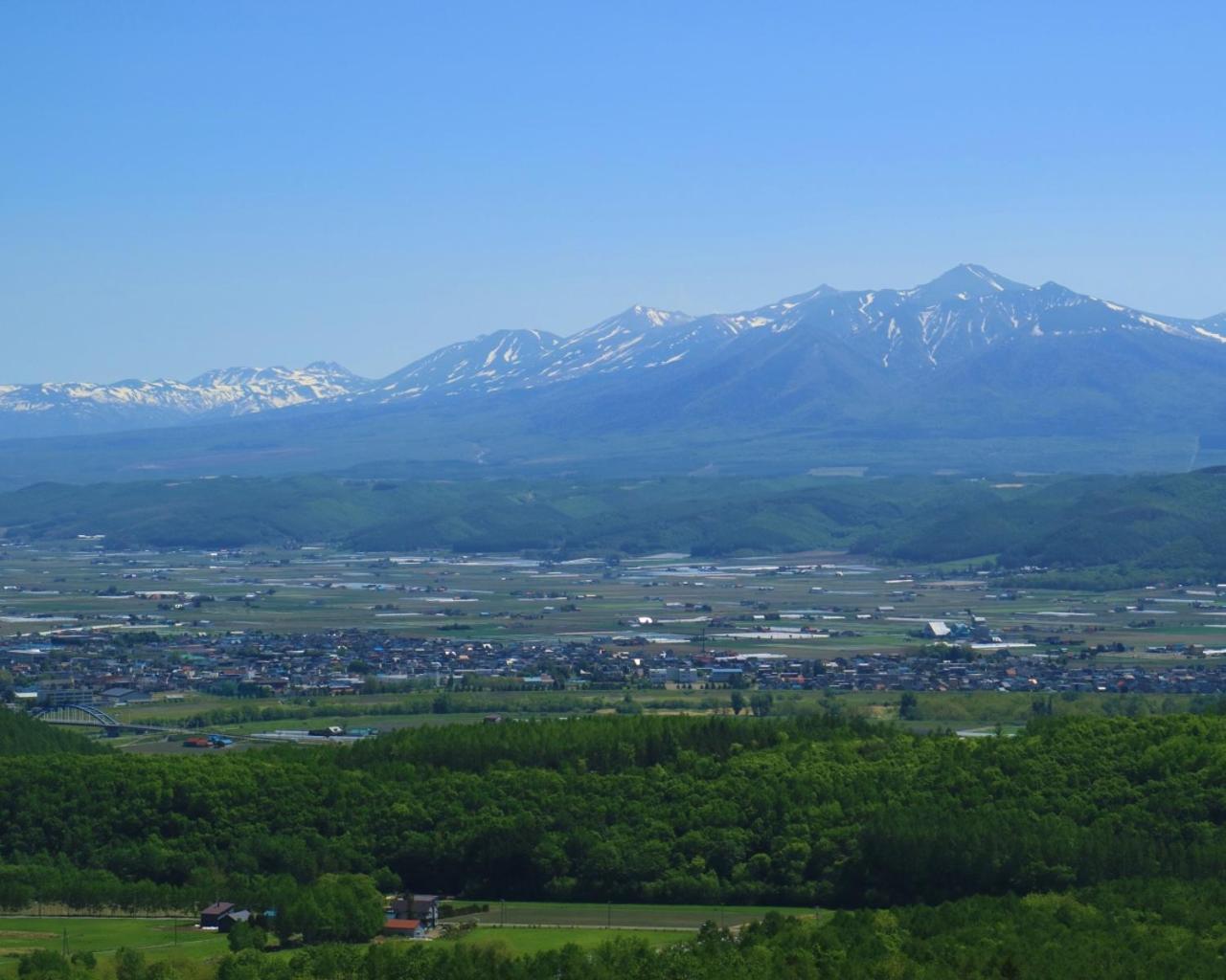 Shin Furano Prince Hotel 외부 사진 View of Iida